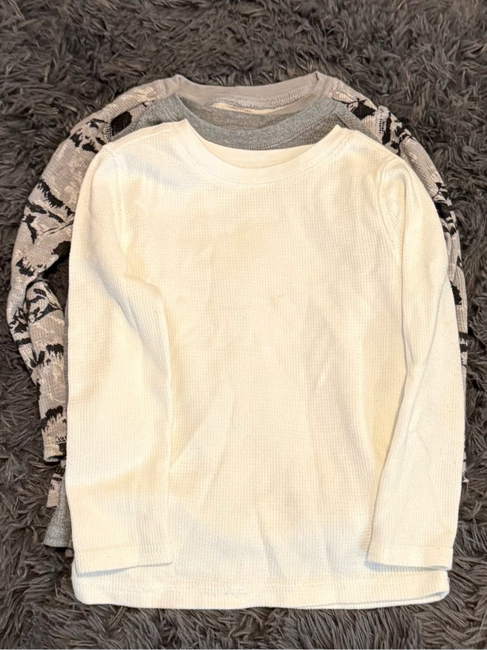 Bundle of 3 Long-Sleeve Thermal Tops -